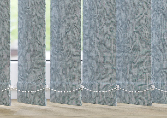 Perla, Bali Blue - Vertical Blind Slats - Image 3
